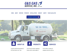 Tablet Screenshot of gsgasinc.com